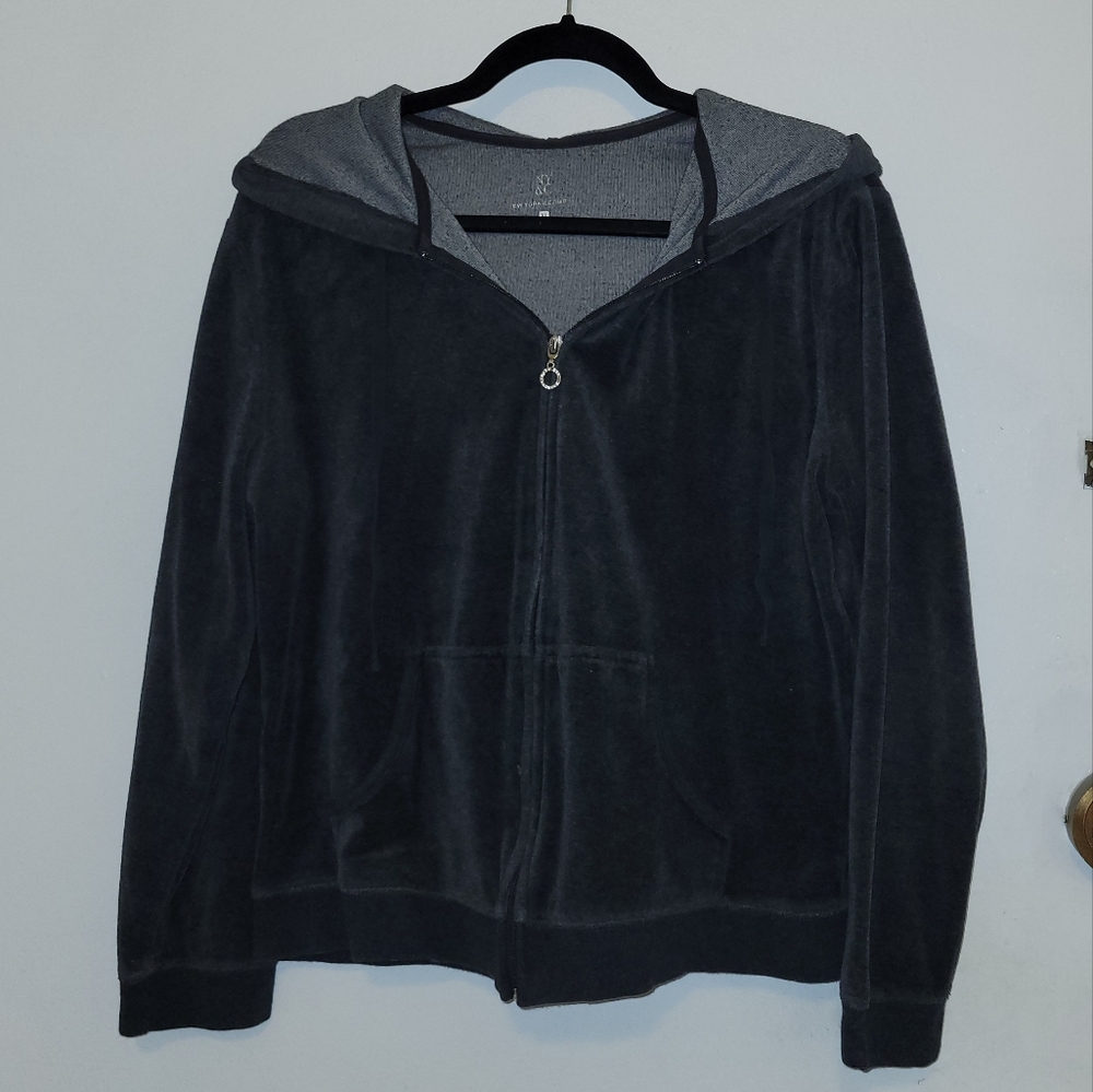 NY & Co Velour Track Suit/ Lounge Set